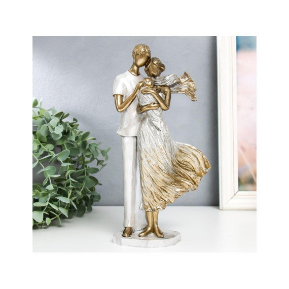 decorate objects SIMA-LAND LOVERS COUPLE WITH BABY 8X14X27 cm