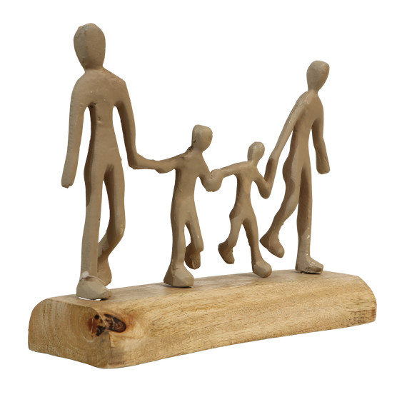decorate objects KOOPMAN STATUE FAMILY 23CM 2ASS (F7) (133050)