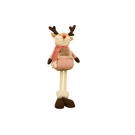 decorate objects KOOPMAN REINDEER XMAS STANDING 55CM 2A