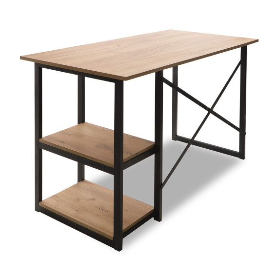 საწერი მაგიდა HOBEL DEXON TABLE/ METAL BLACK/ K003 (1)