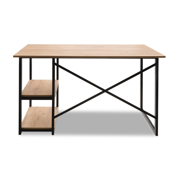 საწერი მაგიდა HOBEL DEXON TABLE/ METAL BLACK/ K003 (1)