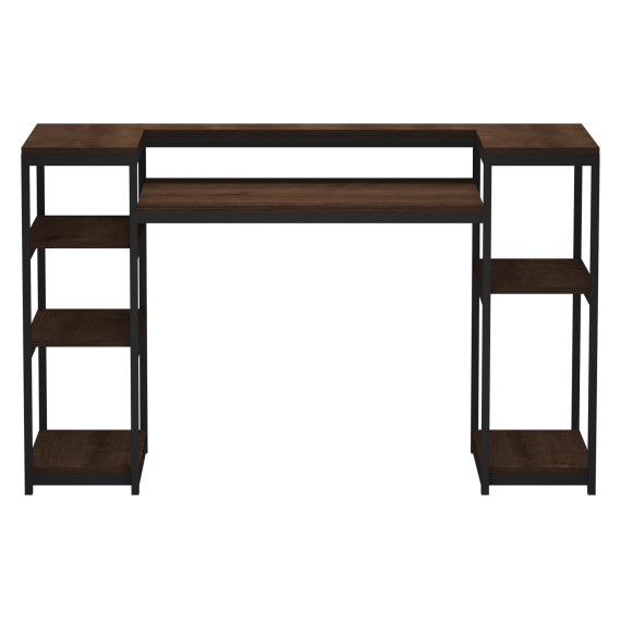 письменный и офисный стол HOBEL RENATA METAL BLACK/K090 (1)