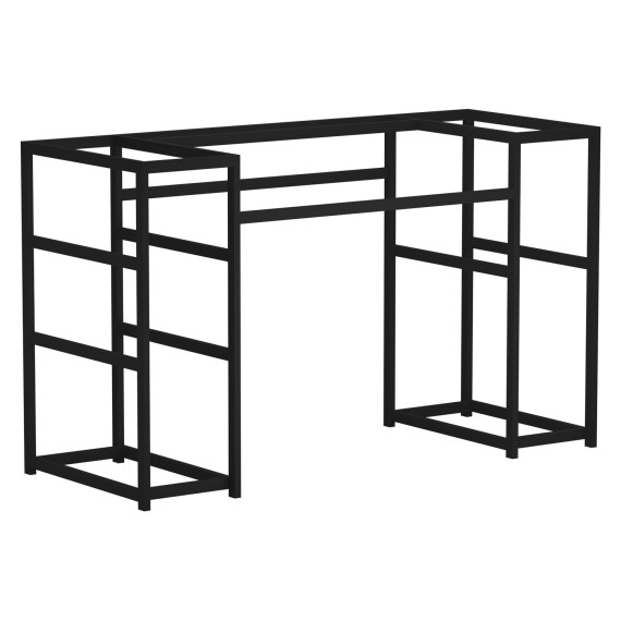 письменный и офисный стол HOBEL RENATA METAL BLACK/K090 (1)