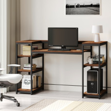 письменный и офисный стол HOBEL RENATA METAL BLACK/K090 (1)