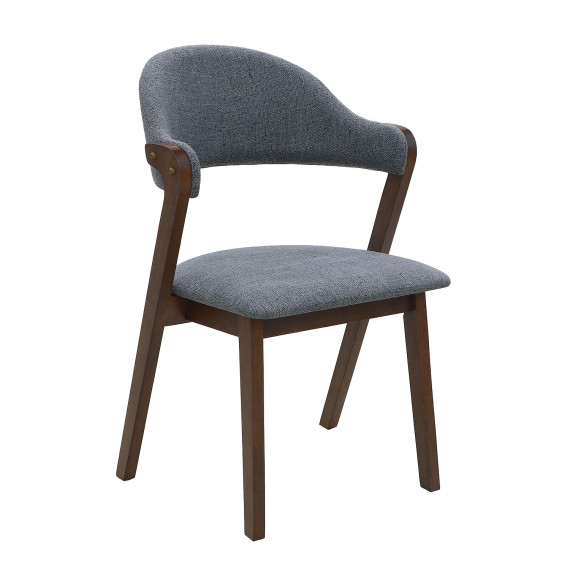 სასადილო გარნიტური IVORIE ABAASA 3349/1348 1+6 NATURAL WALNUT