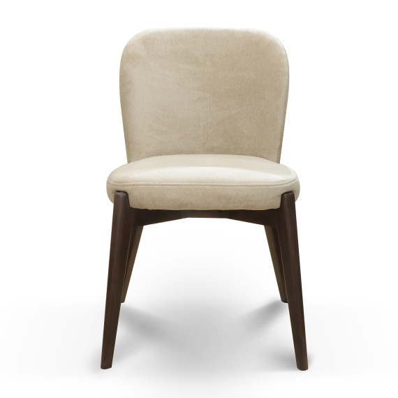 სასადილო გარნიტური HOBEL ALICIA 1+8  BROWN PIGMENT/CH BLUE MELO 18 (5)