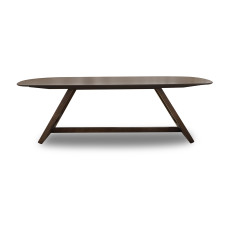 столовый гарнитур HOBEL ALICIA 1+8  BROWN PIGMENT/CH BLUE MELO 18 (5)