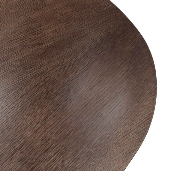 სასადილო გარნიტური HOBEL ALICIA 1+8  BROWN PIGMENT/CH BLUE MELO 18 (5)