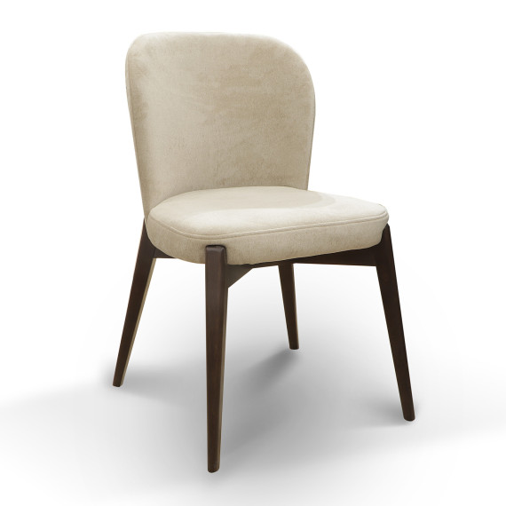 სასადილო გარნიტური HOBEL ALICIA 1+8  BROWN PIGMENT/CH BLUE MELO 18 (5)