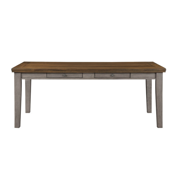 სასადილო გარნიტური HOMELEGANCE DORA 5761GY-78/S 1+8 GREY (5)