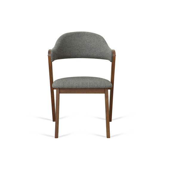 სასადილო გარნიტური IVORIE ABAASA 3349/1348 1+6 NATURAL WALNUT