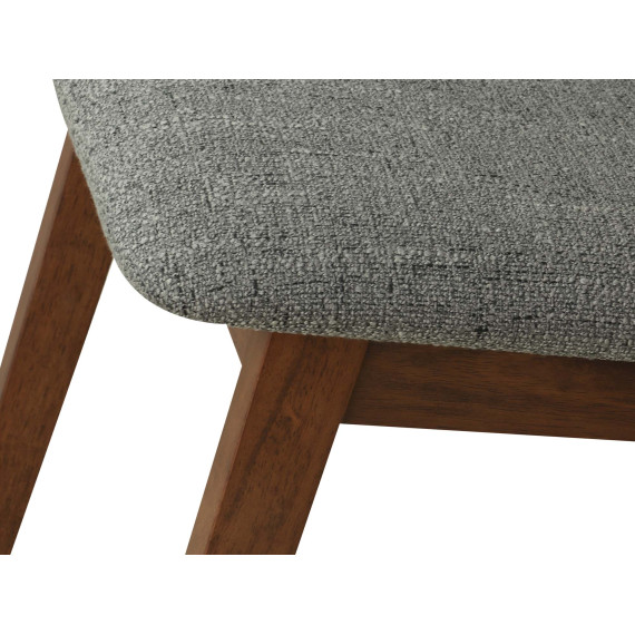 სასადილო გარნიტური IVORIE ABAASA 3349/1348 1+6 NATURAL WALNUT