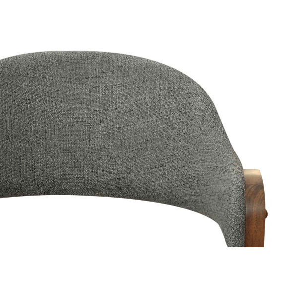 სასადილო გარნიტური IVORIE ABAASA 3349/1348 1+6 NATURAL WALNUT