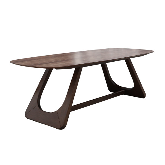 სასადილო გარნიტური IVORIE ALETA 3377/1393 1+8 NATURAL WALNUT