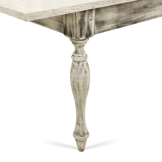 სასადილო გარნიტური HOBEL JANZEN 1+6 DT ANTIK GREY/CH BUKLE 9 (7)