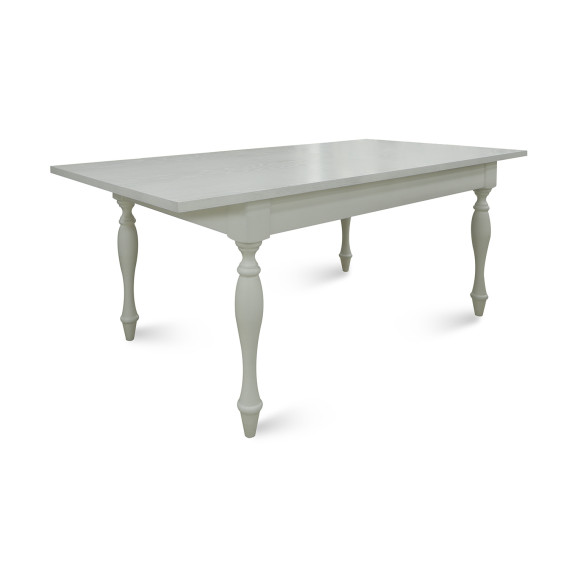 სასადილო გარნიტური HOBEL JANZEN 1+6 DT WHITE/CH BUKLE 8 (7)