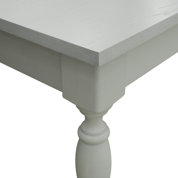 სასადილო გარნიტური HOBEL JANZEN 1+6 DT WHITE/CH BUKLE 8 (7)