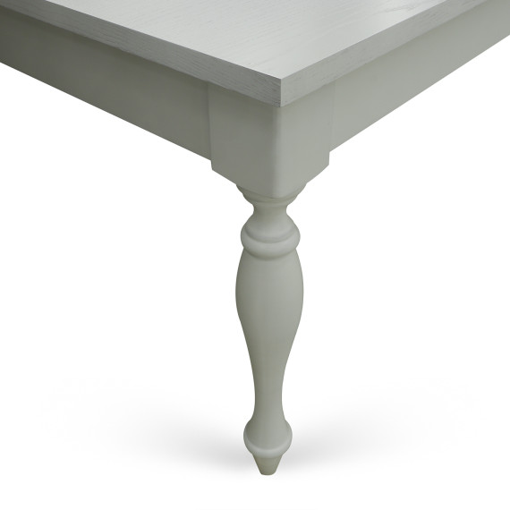 სასადილო გარნიტური HOBEL JANZEN 1+6 DT WHITE/CH BUKLE 8 (7)