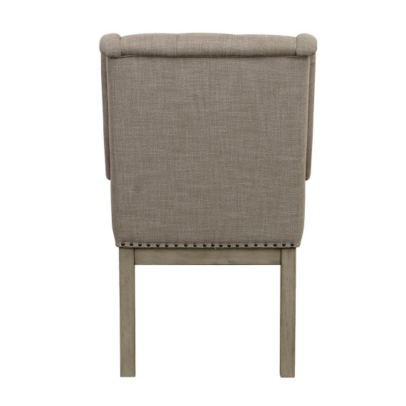 სასადილო გარნიტური HOMELEGANCE LUCINDA 5442-96/B/A/S 1+2+6 ASHWOOD BEIGE (6)
