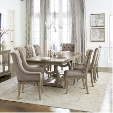 столовый гарнитур HOMELEGANCE LUCINDA 5442-96/B/A/S 1+2+6 ASHWOOD BEIGE (6)