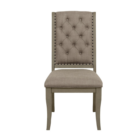 სასადილო გარნიტური HOMELEGANCE LUCINDA 5442-96/B/A/S 1+2+6 ASHWOOD BEIGE (6)