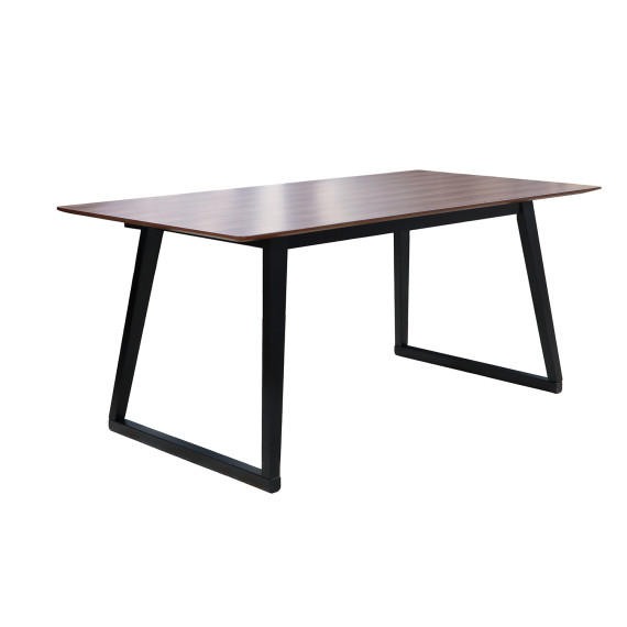სასადილო გარნიტური IVORIE MAEENA 3260/1225 1+6 NATURAL WALNUT BLACK