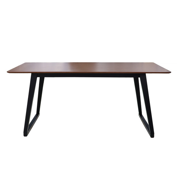 სასადილო გარნიტური IVORIE MAEENA 3260/1225 1+6 NATURAL WALNUT BLACK