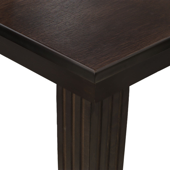 სასადილო გარნიტური HOBEL RAMOS 1+8 BROWN PIGMENT/CH SCANDI 18 (4)