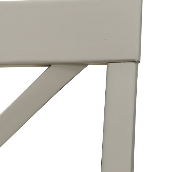 სასადილო გარნიტური HOBEL VANNI 1+4 WHITE-BROWN PIGMENT/SHO 599-13 (4)