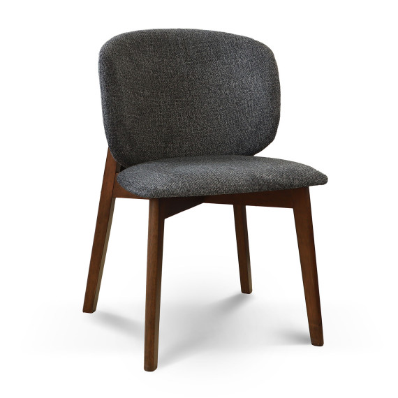 სასადილო გარნიტური IVORIE VEOLIA 3370/1372 1+8 WALNUT/BLACK