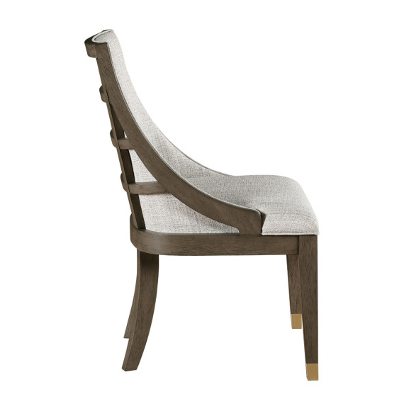 სასადილო გარნიტური HOMELEGANCE VIENNA 5933-96/B/A 1+8 WENGE/GOLD (6)