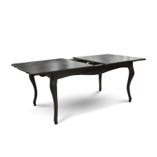 სასადილო მაგიდა HOBEL 02A (100X160X200) CHOCOLATE PIGMENT (1)