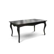 სასადილო მაგიდა HOBEL 02A (100X160X200) CHOCOLATE PIGMENT (1)