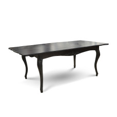 სასადილო მაგიდა HOBEL 02A (100X160X200) CHOCOLATE PIGMENT (1)