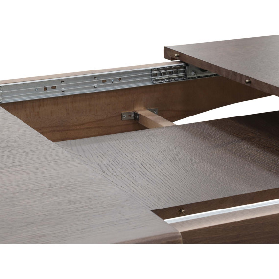 სასადილო მაგიდა HOBEL 02A (100X160X200) BROWN PIGMENT (1)