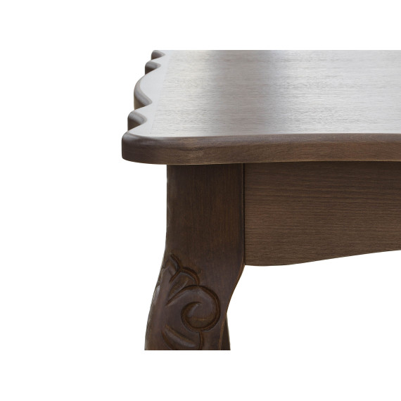 სასადილო მაგიდა HOBEL 02A (100X160X200) BROWN PIGMENT (1)