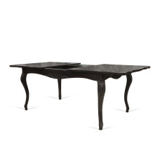 სასადილო მაგიდა HOBEL 02A (100X160X200) CHOCOLATE PIGMENT (1)