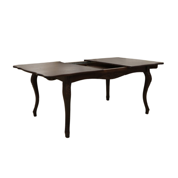სასადილო მაგიდა HOBEL 02A DT (100X160X200) BROWN PIGMENT (1)