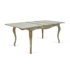 სასადილო მაგიდა HOBEL 02A DT (100X160X200) ANTIK GOLD (1)