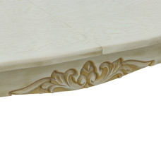 სასადილო მაგიდა HOBEL 02A DT (100X160X200) ANTIK GOLD (1)