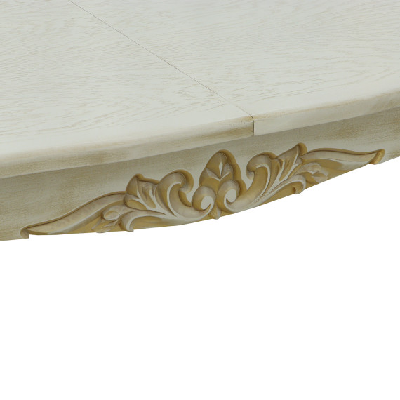 обеденный стол HOBEL 02A DT (100X160X200) ANTIK GOLD (1)