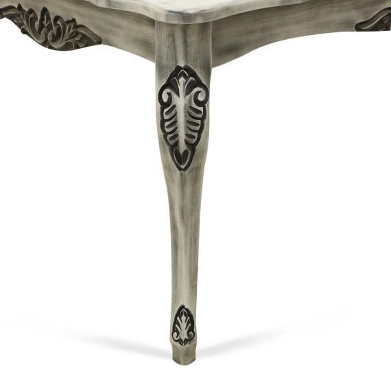 dining table HOBEL 02A DT (100X160X200) ANTIK GREY (1)