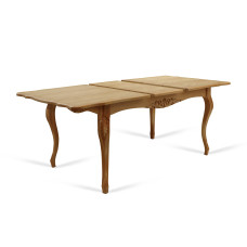 სასადილო მაგიდა HOBEL 02A DT (100X160X200) NATURAL (1)