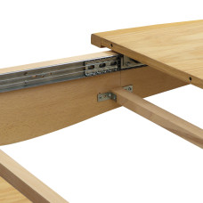 სასადილო მაგიდა HOBEL 02A DT (100X160X200) NATURAL (1)