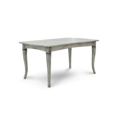 обеденный стол HOBEL 06A DT (90X160X200) ANTIK GREY (1)