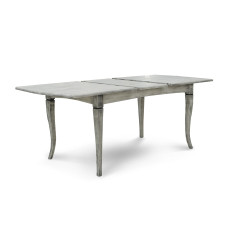 обеденный стол HOBEL 06A DT (90X160X200) ANTIK GREY (1)