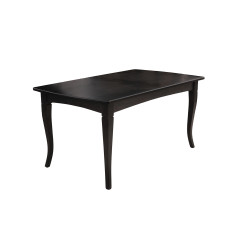обеденный стол HOBEL 06A DT (90X160X200) CHOCOLATE PIGMENT (1)