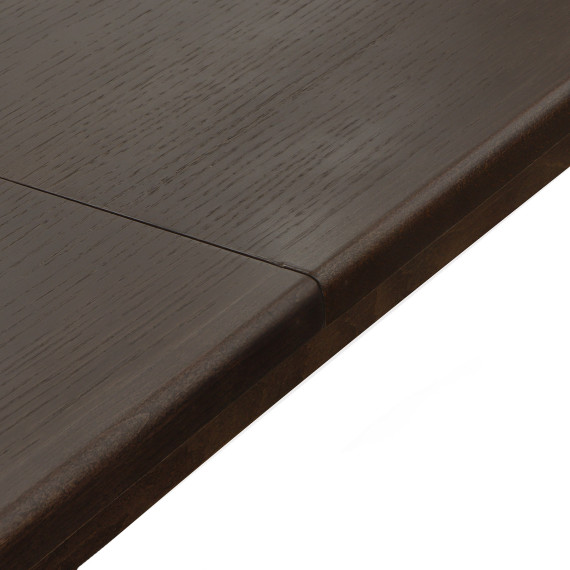 обеденный стол HOBEL 06A DT (90X160X200) BROWN PIGMENT (1)