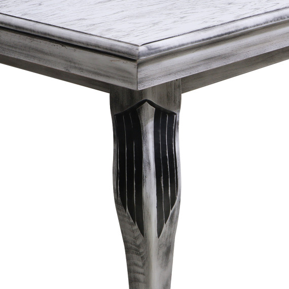 სასადილო მაგიდა HOBEL 09A DT (90X160X200) ANTIK GREY (1)