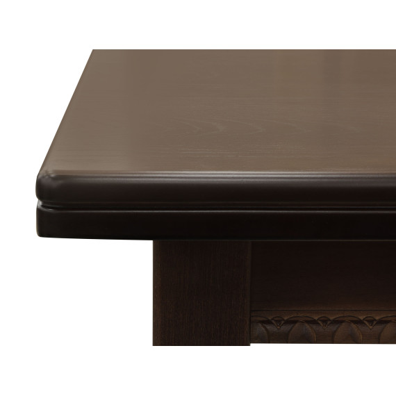 სასადილო მაგიდა HOBEL 10A DT (90X160X200) BROWN PIGMENT (1)